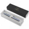 Ручка перьевая Parker VECTOR XL Metallic Silver Blue CT FP F 06 111
