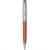 Ручка шариковая Parker SONNET Essentials Metal & Orange Lacquer CT BP 83 032