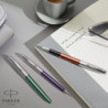 Ручка шариковая Parker SONNET Essentials Metal & Violet Lacquer CT BP 83 432