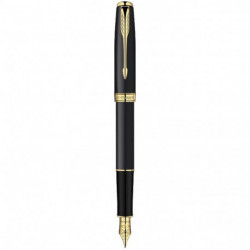 Ручка перьевая Parker SONNET Matte Black GT FP F 84 412