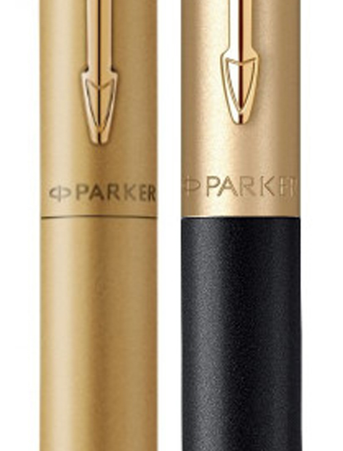 Набір Parker JOTTER XL Monochrome Gold GT BP Matt Black & Gold GT BP (2 кулькові ручки)