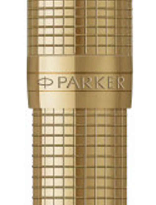 Ручка-ролер Parker SONNET SE Cisele Gold GT RB + чорн.чохол 68 622