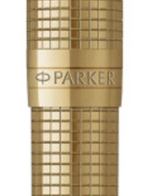 Ручка кулькова Parker SONNET SE Cisele Gold GT BP + чорн.чохол 68 632