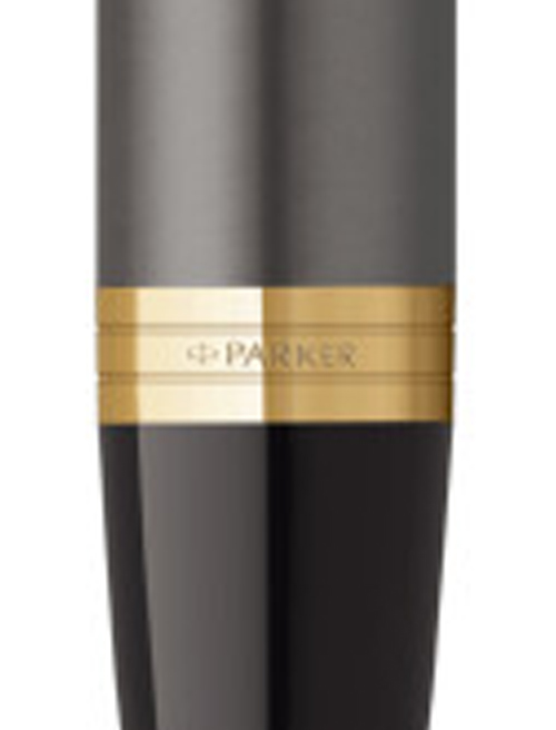 Ручка кулькова Parker IM Grey Lacquer GT BP блістер 21 136