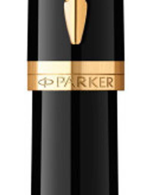 Ручка перьевая Parker INGENUITY Black Lacquer GT FP F 60 011