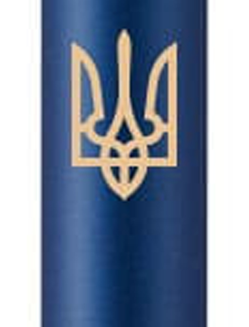 Ручка кулькова Parker IM Professionals UKRAINE Monochrome Blue BP Тризуб 28132_T001y