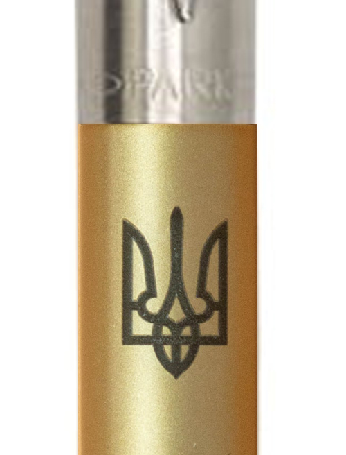 Ручка кулькова Parker JOTTER XL UKRAINE Matt Gold CT BP Тризуб 13432_T001b