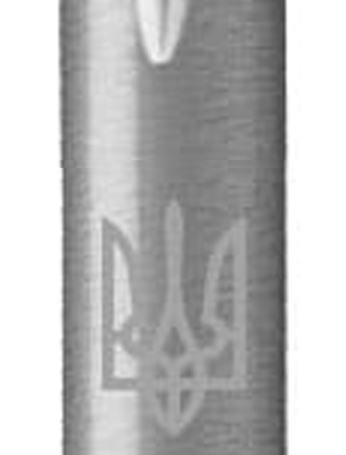 Ручка кулькова Parker IM UKRAINE Stainless Steel CT BP Тризуб біл. 26232_T001w