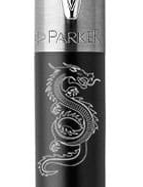 Ручка кулькова Parker JOTTER ZODIAC Bond Street Black CT BP Дерев'яний Дракон 16232_Z302w
